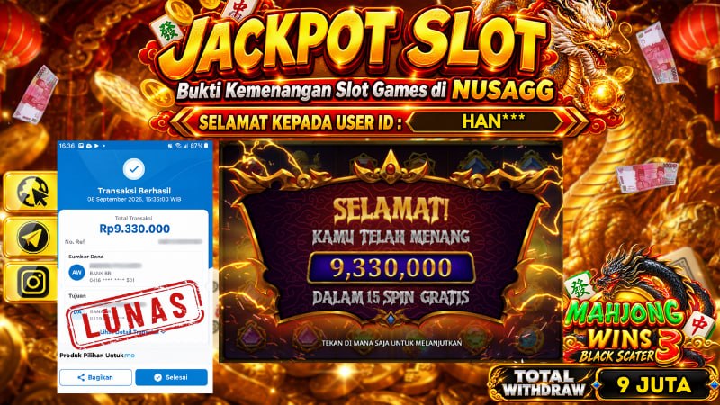 JACKPOT 9 JT  DI  Gates of Gatot Kaca