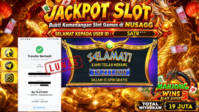 JACKPOT 19 JT DI GATES OF OLYMPUS  PRAGMATICPLAY